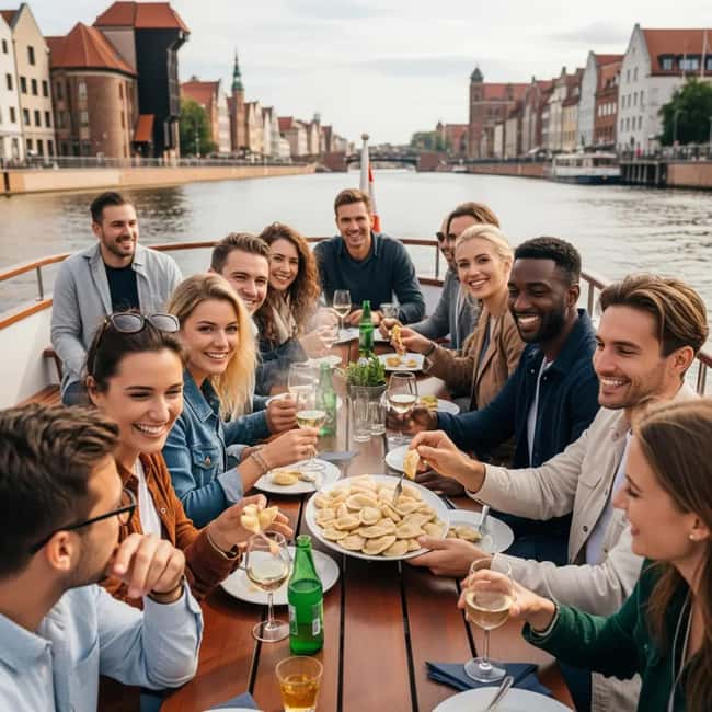 Gdańsk: Motława River Cruise with Pierogi Tasting - Key things to know before you go