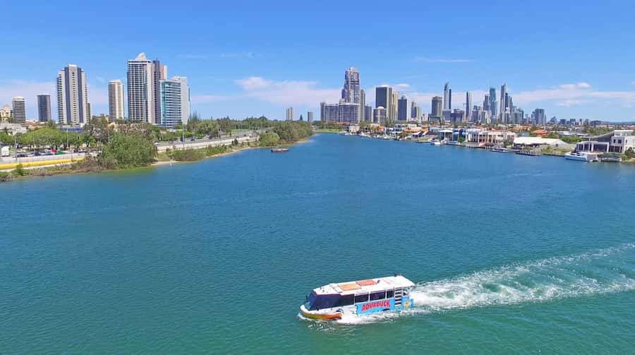 Gold Coast: 1-Hour Land and Water Duck Tour - The 1-hour schedule: why it works when your day is tight