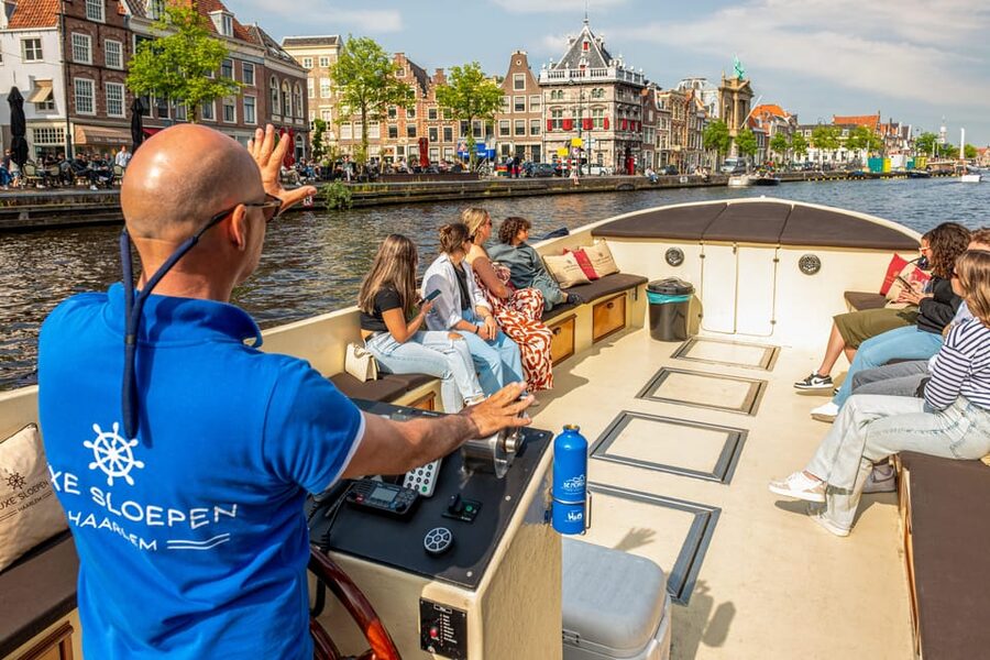 Haarlem: Guided Highlights Canal Cruise on Open Boat - The Electric Open Boat Experience: Comfortable, Quiet, and Easy to Follow