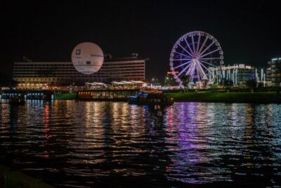 Kraków: Evening or Night River Cruise - Kapitan Victor pier by Sheraton: finding your boat fast