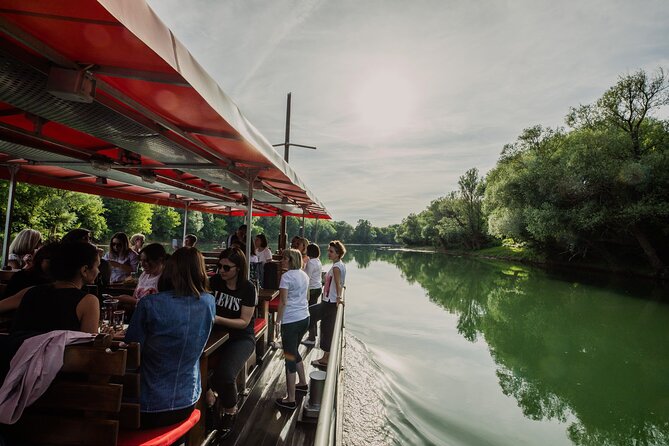 Kupa River Cruise in the Traditional Žitna lađa boat in Karlovac - Passing the monastery area: stories without the inside visit