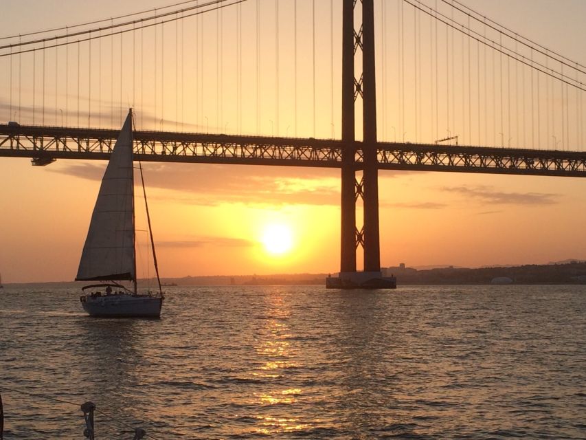 Lisbon: Tagus River Cruise, Morning, Day, Sunset, or Night - On Board: Welcome Drink, Light Snacks, and Crew-Driven Fun