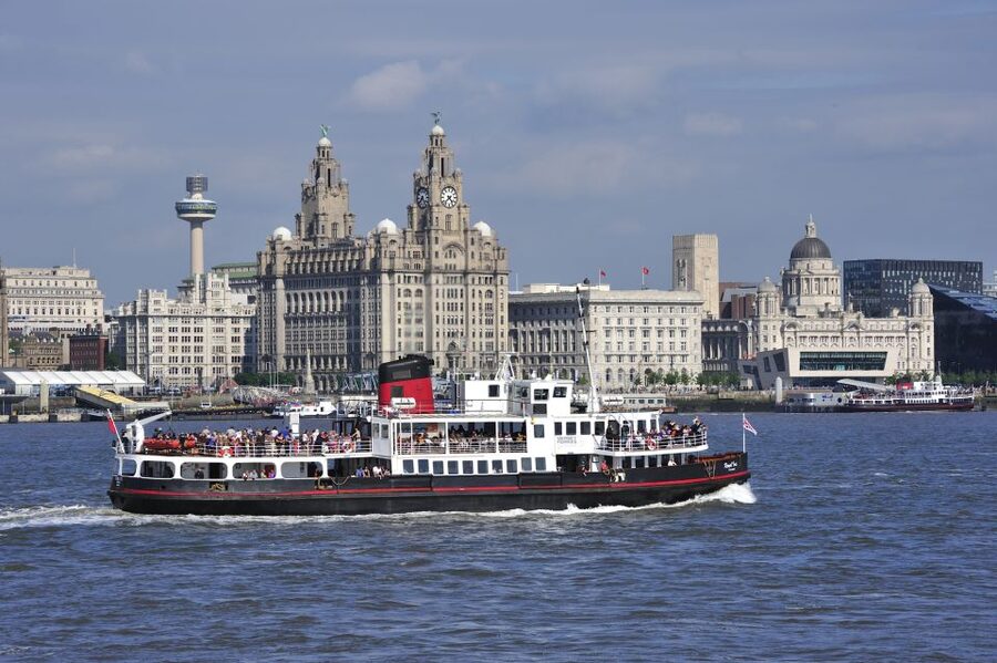 Liverpool: River Cruise and Hop-On Hop-Off Bus Tour - Mersey Ferry From Pier Head: A 50-Minute Waterfront Reality Check