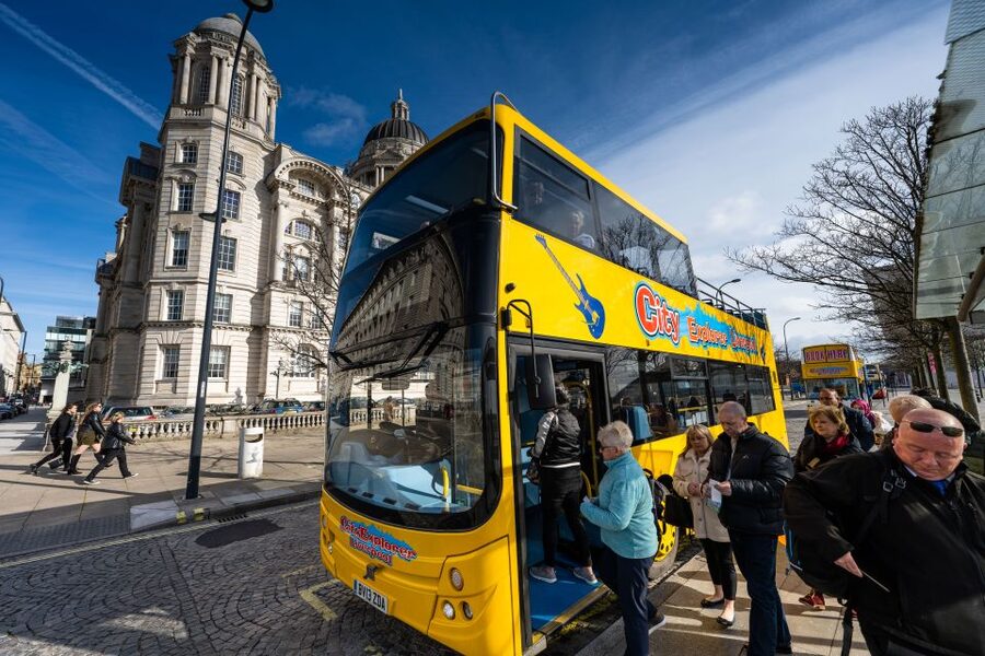 Liverpool: River Cruise and Hop-On Hop-Off Bus Tour - The Open-Top Bus: Live Commentary and Real Flexibility
