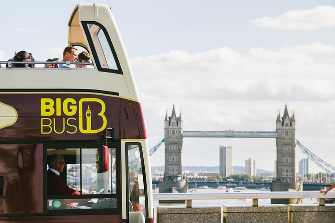 London Big Bus Hop-On Hop-Off Tour with Optional River Cruise - Kensington, Notting Hill, and the Museum Row Feel