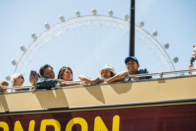 London Eye Fast-Track Ticket with Hop-On Hop-Off Tour and River Cruise - The Value Mix: Bus Pass + Thames Cruise + London Eye