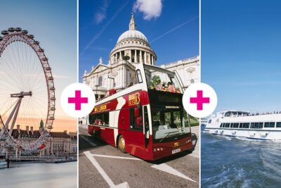London Eye Ticket, Big Bus Hop-on Hop-Off Tour & River Cruise - Riding the Big Bus: What the Route Feels Like in Real Life