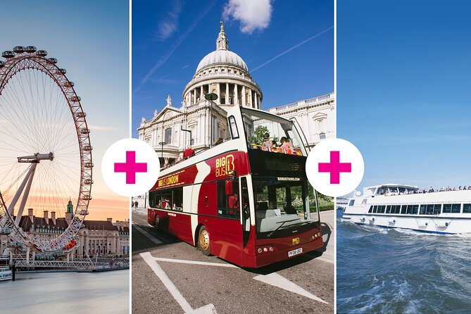 London Eye Ticket, Big Bus Hop-on Hop-Off Tour & River Cruise - Riding the Big Bus: What the Route Feels Like in Real Life