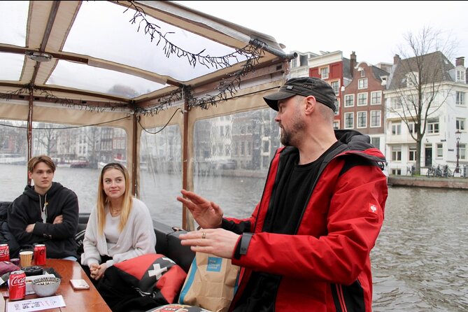 Luxury Amsterdam Canal Cruise – Unlimited Cocktails Included (1H) - Sailing Amsterdam’s only river: where the scenery feels a bit different