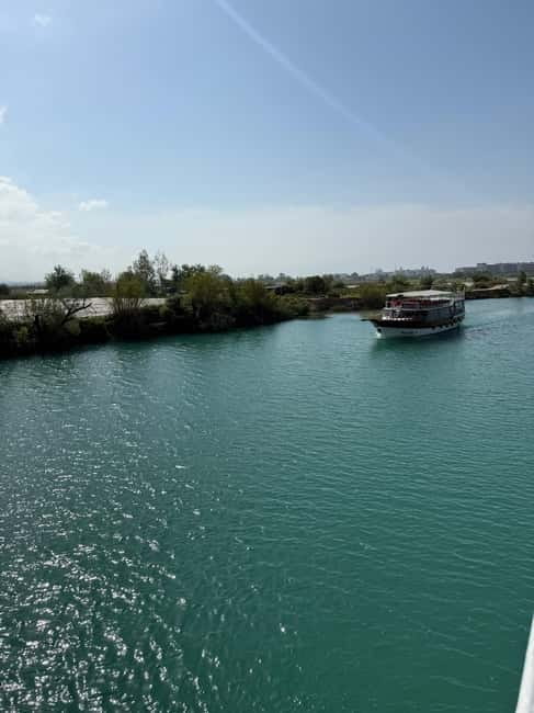 Manavgat River Cruise & Bazaar +Waterfall Tour: Side, Alanya - Getting there from Side and Alanya: transfers that need timing