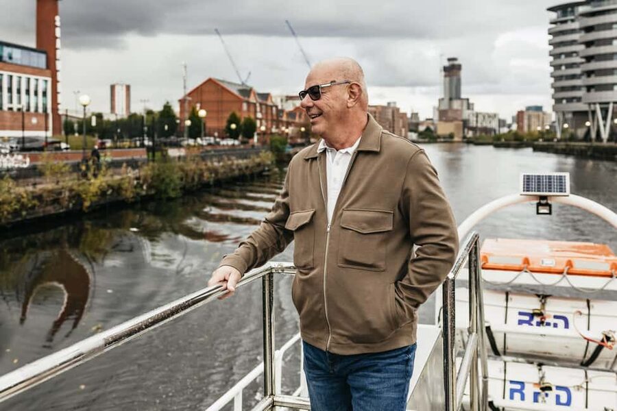 Manchester: Canal & River Cruise - Stephenson’s bridge and Ordsall Chord: the view that clicks
