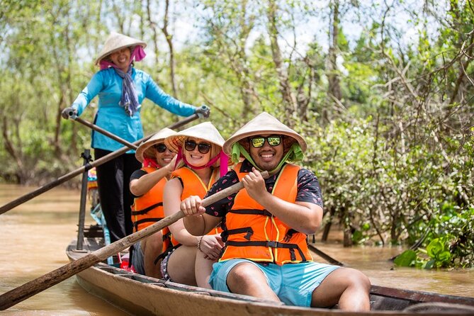 Mekong Delta Discovery Tour from Ho Chi Minh - Xe Loi cart ride and tropical fruit island time
