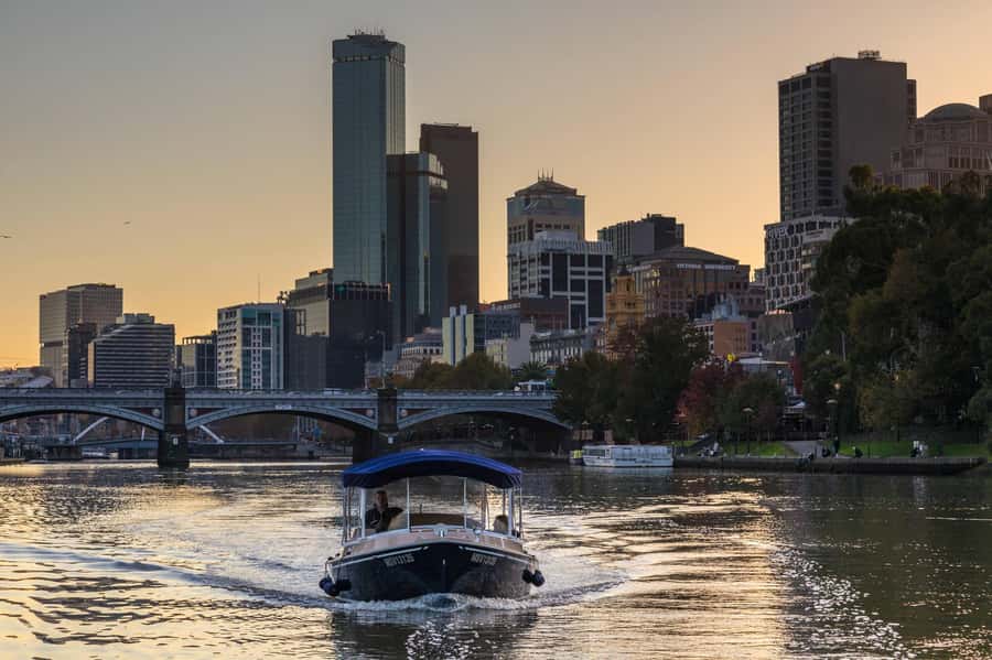 Melbourne: Private Yarra River Cruise w/ Cheese & Wine - Skipper interaction: quiet ride, talk on your terms