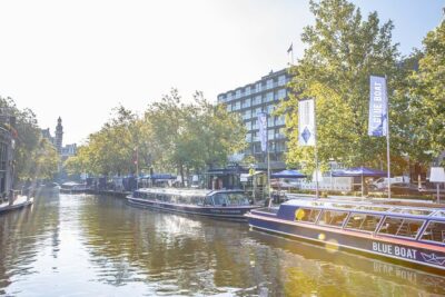Moco Museum Amsterdam Entry and 75-minute Canal Cruise - Landmarks you’ll spot from the water: Westerkerk to A’DAM LOOKOUT