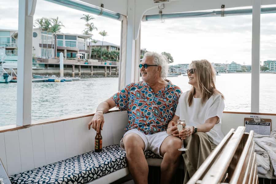 Mooloolaba: Canal Cruise with Commentary - The river heads turnaround: where the view grows teeth