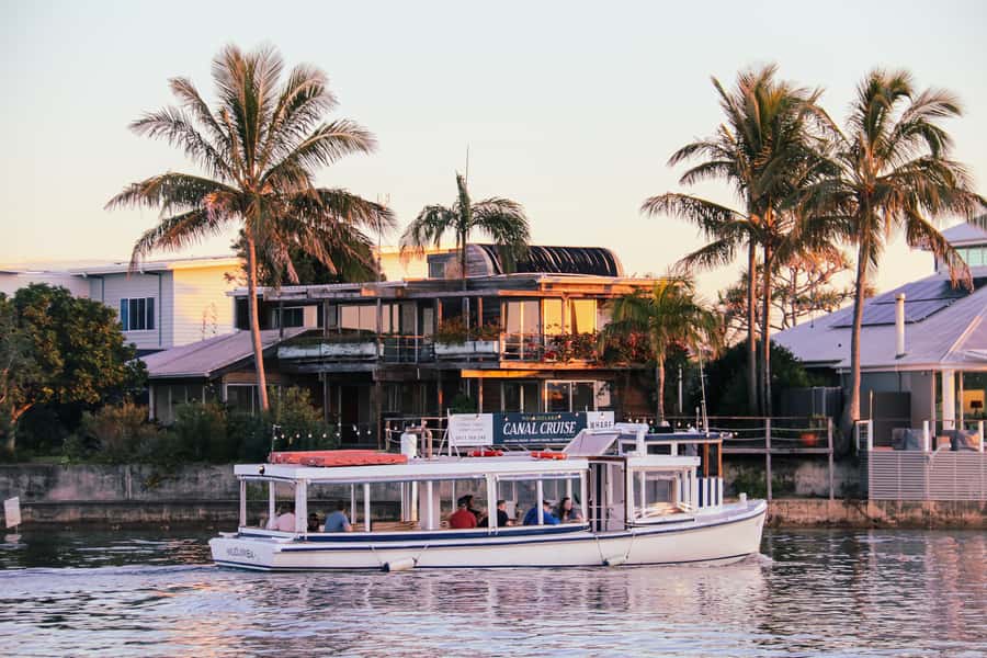 Mooloolaba: Sunshine Coast Sunset Canal Cruise - Getting to the Wharf and finding the M.V. Mudjimba