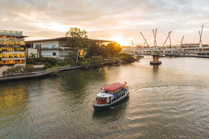 Morning Sightseeing Cruise: 10:30am-12pm (90min) - South Bank from the water: beaches, lagoons, and prime photo angles