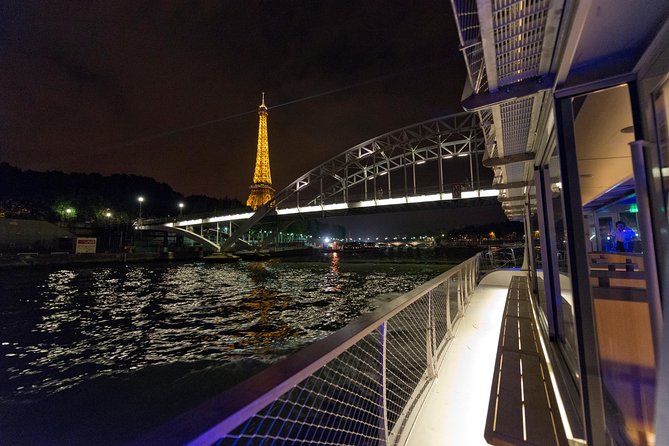 Moulin Rouge Show with Champagne and Seine River Cruise Ticket - Seine River cruise ticket: 1 hour on the water with 14-language audio