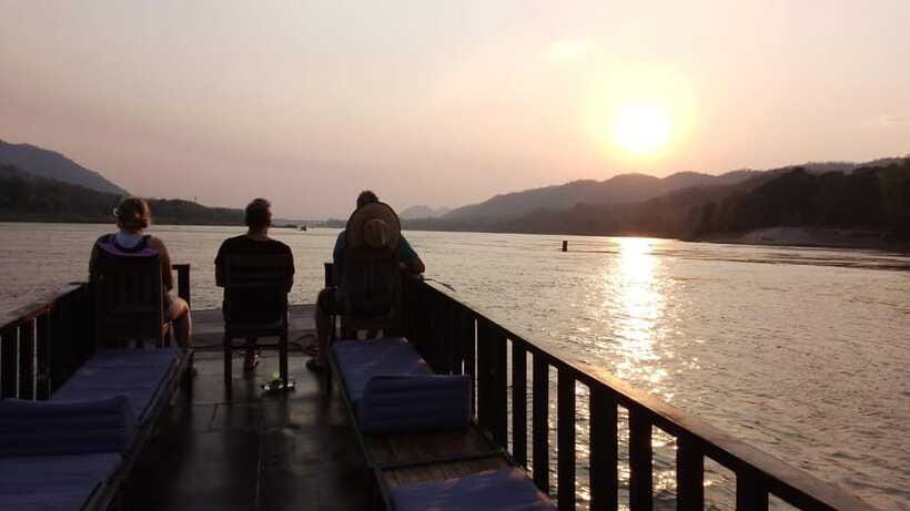 Nong Khiaw to Luang Prabang, Mekong & Nam Ou River Cruise - Sunset Cruise Into Luang Prabang: The Day’s Best Light