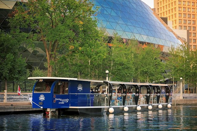 Ottawa Boat Cruise - Rideau Canal Cruise - Comfort on Board: Quiet, Seats, and Onboard Amenities