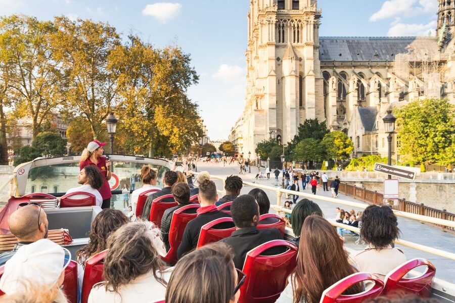 Paris: Big Bus Hop-on Hop-off Tour and Seine River Cruise - Audio, WiFi, and the app: fewer headaches, more seeing