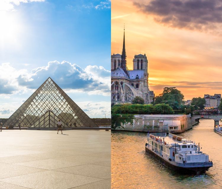 Paris: Louvre Reserved Ticket and River Cruise Combo - Metro and meeting points: getting to the Louvre without wasting time