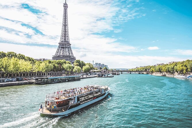 Paris - One Hour Seine River Cruise with Recorded Commentary - What you’ll see from the water: Eiffel Tower and the Seine’s “main line”