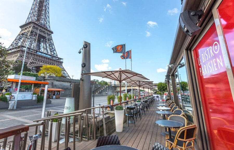 Paris: Seine River Cruise and 3-course Bistro Lunch - Eiffel Tower Footing: where you start at Bistro Parisien