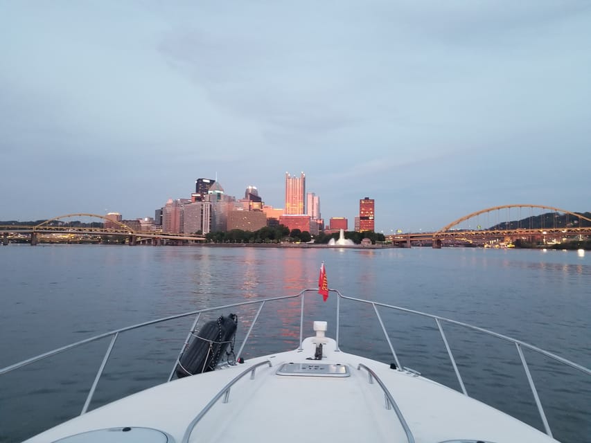 Pittsburgh: Private Yacht River Cruise with Captain and BYOB - Your time on the rivers: what you’ll actually see downtown