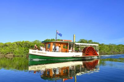 Port Douglas: River Cruise, Crocodile Spotting, Drink/ Snack - Boarding Lady Douglas: what the boat experience is really like
