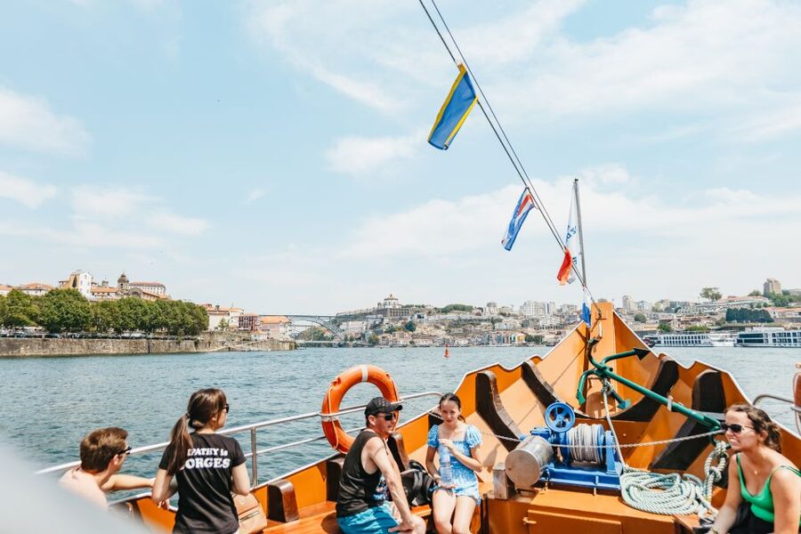 Porto: 6 Bridges Douro River Cruise - The Boat Built for Port Wine Barrels (and Why It Matters)