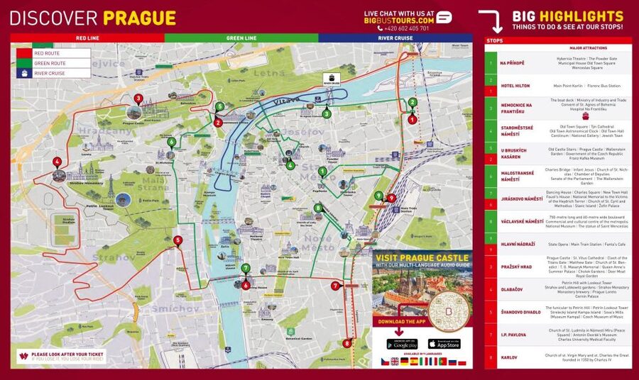 Prague: Big Bus Hop-on Hop-off, Castle Tour and River Cruise - How to Use the Hop-On Hop-Off Buses Without Losing the Day