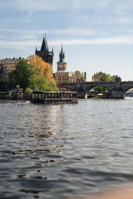 Prague: Canal Cruise Around Charles Bridge - Prague Castle from the river: a view that feels different