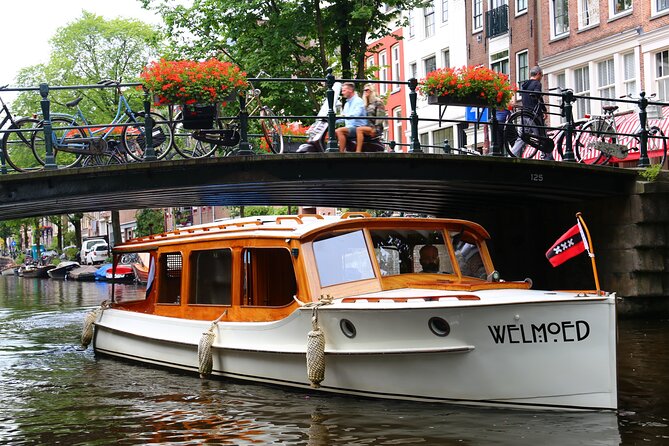 Private Champagne Canal Cruise in Amsterdam - The Amstel River, Locks, and the Amstel Hotel Area