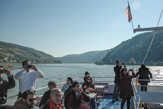 Rhine Valley Trip from Frankfurt including Rhine River Cruise - Niederwald Monument and the hills: full-day extra viewpoints