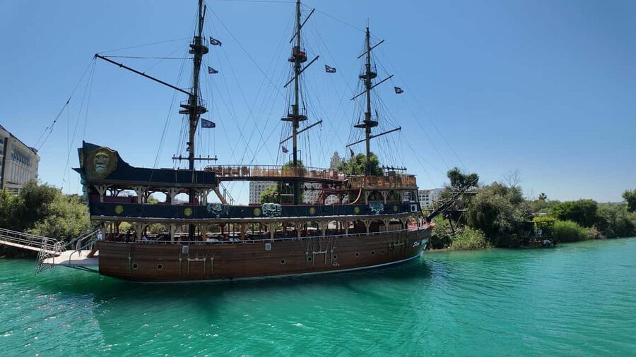 River Cruise Tour Lunch Soft Drinks Foam Party Caretta Swim - First Stop: Bosphorus Waters and the Quick Refresh Moment