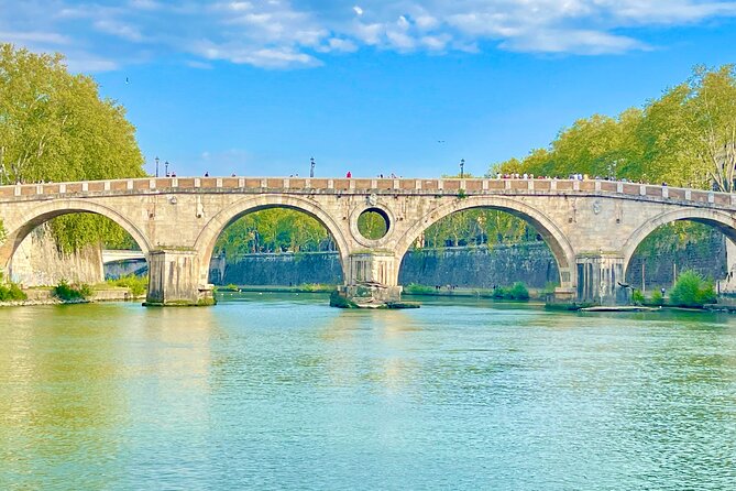 Rome Tiber River Ride and Top Food Tasting with Wine Pairing - The Tiber River hop-on hop-off ticket: freedom with one rule