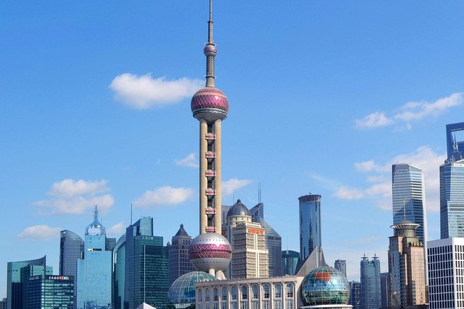 Shanghai Afternoon Sightseeing Tour including Huangpu River Cruise & OTV Tower - Oriental Pearl Tower Views in Pudong Park (and Shanghai Tower Option)