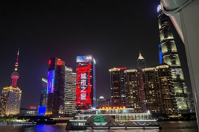 Shanghai Night River Cruise on Huangpu River - Pudong in the Dark: Oriental Pearl, Shanghai Tower, and More