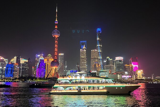 Shanghai Night River Cruise on Huangpu River - Skip-the-Line Tickets and English-Guided Navigation