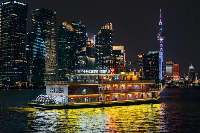 Shanghai Night River Cruise Tour with Xinjiang Style Dining Experience - Hotel Pickup and Private Transport: Less Waiting, More Night
