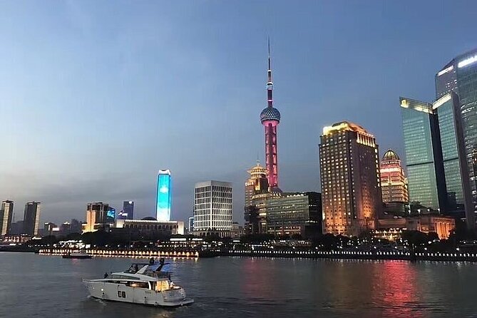 Shanghai Private Night Tour with Huangpu River Cruise, the Bund and Xintiandi - Huangpu River cruise: the night starter that makes everything else click