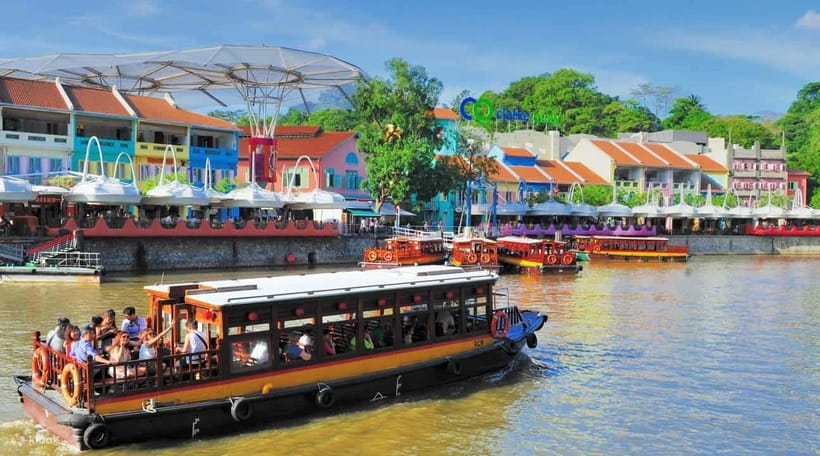 Singapore: River Cruise and Merlion Park Guided Tour - Merlion Park After Dark: Your Orientation Stop