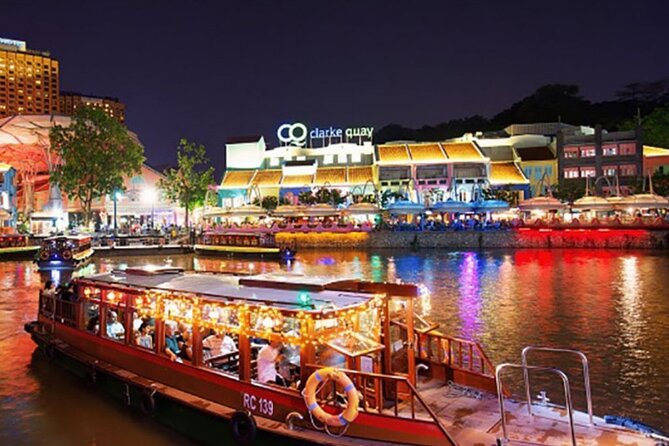 Singapore River Cruise E-Ticket - The bumboat ride: what 40 minutes is really like