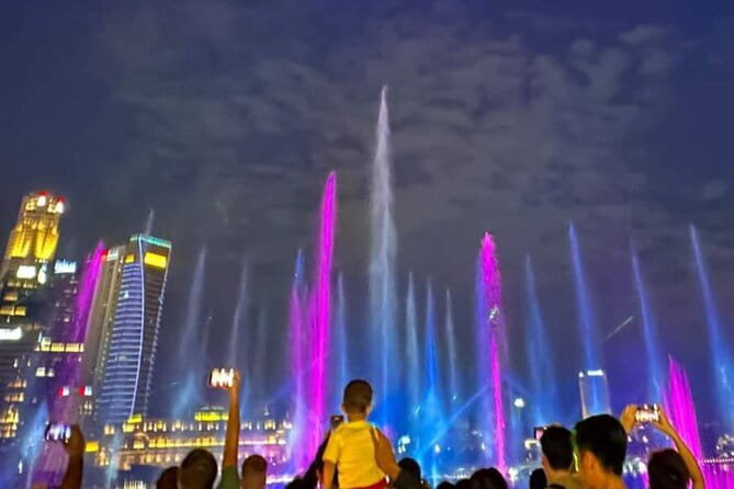 Singapore River Cruise, Light Shows and Twilight Tour - Marina Bay Sands Spectra: Light, Water, and Lasers