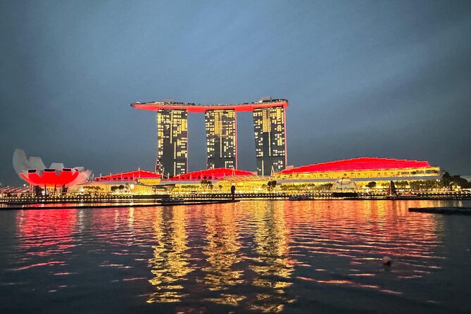 Singapore River Cruise, Night Garden Rhapsody & Spectra by CYT - Singapore River Cruise: the included 30 minutes on a bumboat