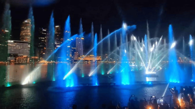 Singapore: Sunset River Cruise and Light Shows Tour - Clarke Quay river cruise (30 minutes): city lights plus Merlion Park from the water