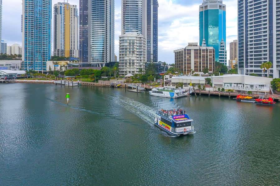 Surfers Paradise: Sightseeing Morning River and Canal Cruise - Where to start: Cavill Avenue jetty timing and orientation