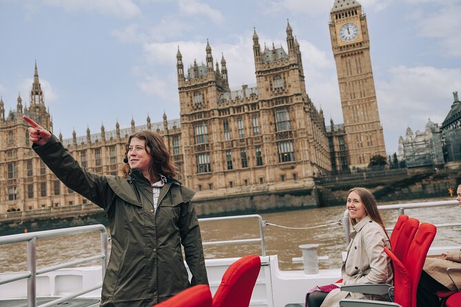 The Official Tower of London River Tour- Sightseeing River Cruise - Passing Tower Bridge bascules: Victorian engineering in motion