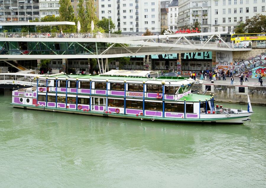 Vienna: 3.5-Hour Grand Danube River Cruise - Where you board at Schiffstation Wien / City and how the cruise loops